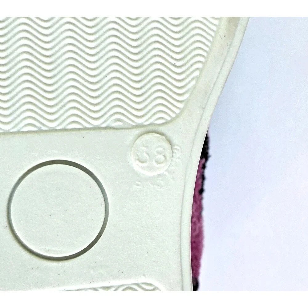 ELYSIAN Emily Morrison Ankara Ikat Silk Velvet High Top Sneakers 38 Pink Black - Picture 12 of 14